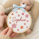 Personalized Embroidered Baby Name Hoop — 1 — image 5