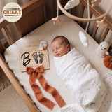 Personalized Wooden Birth Announcement Sign — image 3