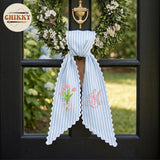 Monogram Personalized Wreath Sash — 12 - Tulip Bouquet — image 6