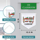 Personalized Embroidered Teacher Banner — 3 — image 6