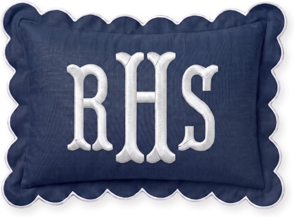 Personalized Embroidered Pillow Cover