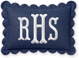 Personalized Embroidered Pillow Cover