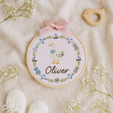 Personalized Embroidered Baby Name Hoop — 9 — image 8