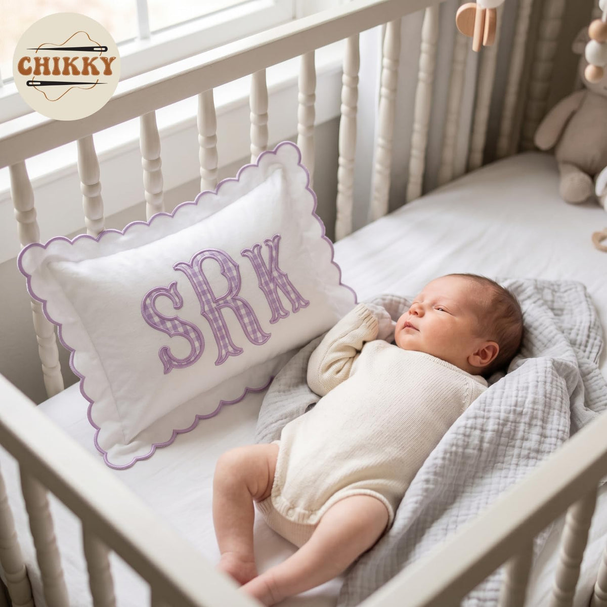 Personalized Embroidered Pillow Cover — 17 — image 2