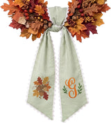 Halloween Personalized Wreath Sash