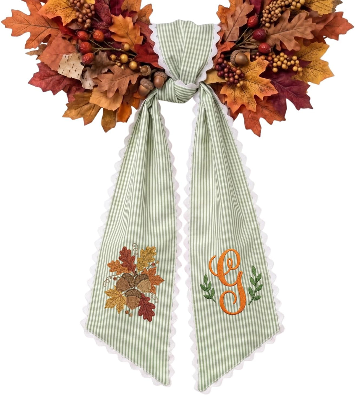 Halloween Personalized Wreath Sash