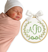 Personalized Embroidered Baby Name Hoop — 7
