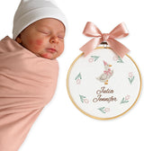 Personalized Embroidered Baby Name Hoop — 4