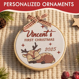 Personalized Baby's First Christmas Ornament — 6 — image 8