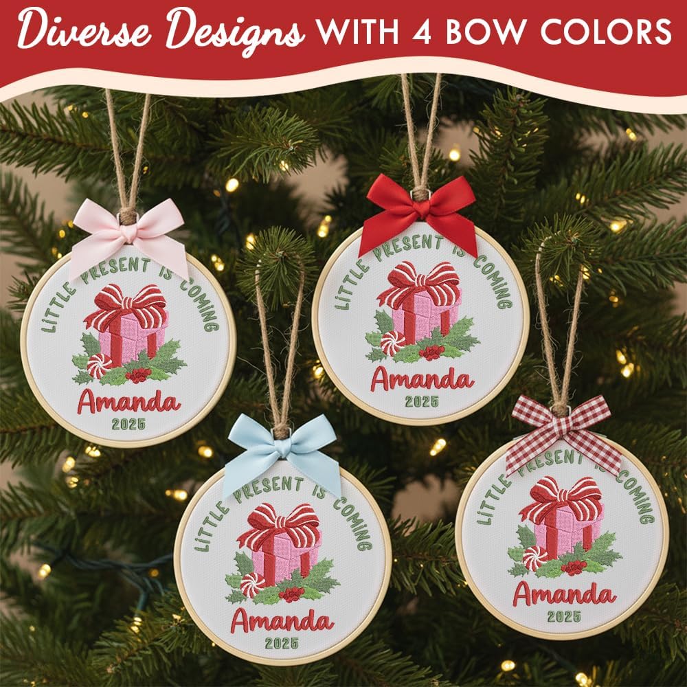 Personalized Baby's First Christmas Ornament — 12 — image 5