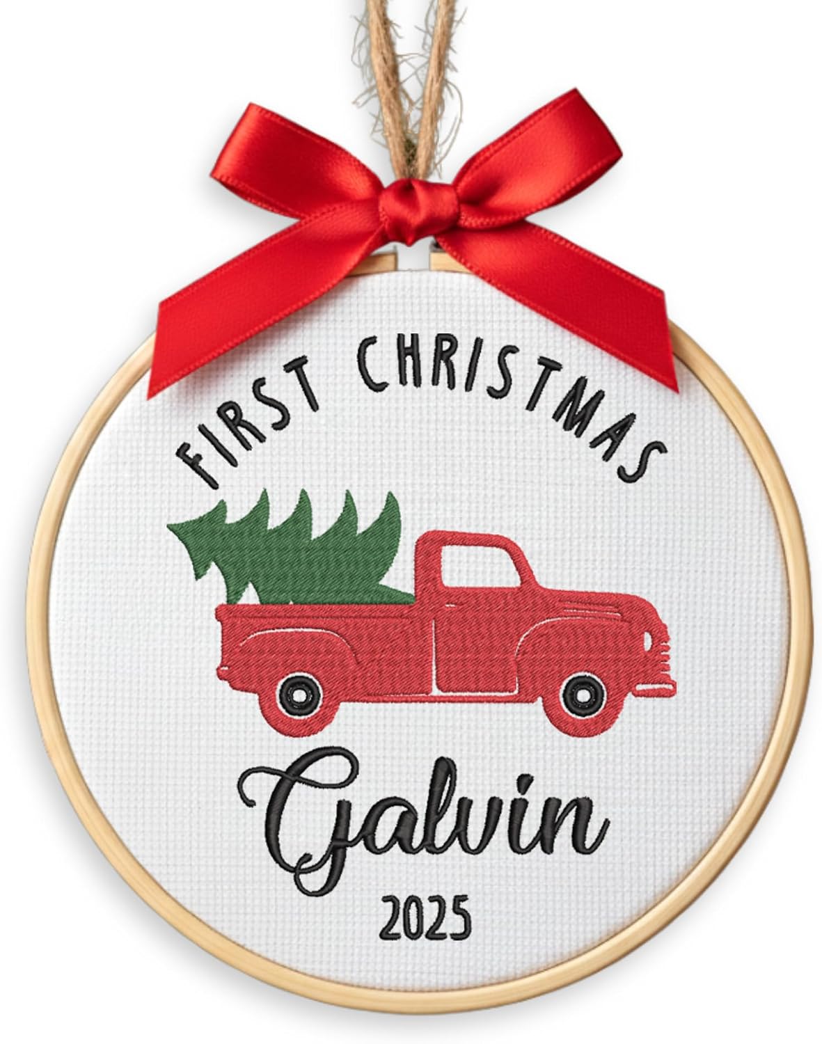 Personalized Baby's First Christmas Ornament — 4