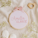 Personalized Embroidered Baby Name Hoop — 15 — image 7