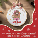 Personalized Baby's First Christmas Ornament — 5 — image 4