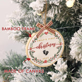 Personalized Baby's First Christmas Ornament — 12 — image 6