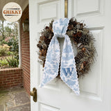 Monogram Personalized Wreath Sash — 6 - Big Monogram — image 3