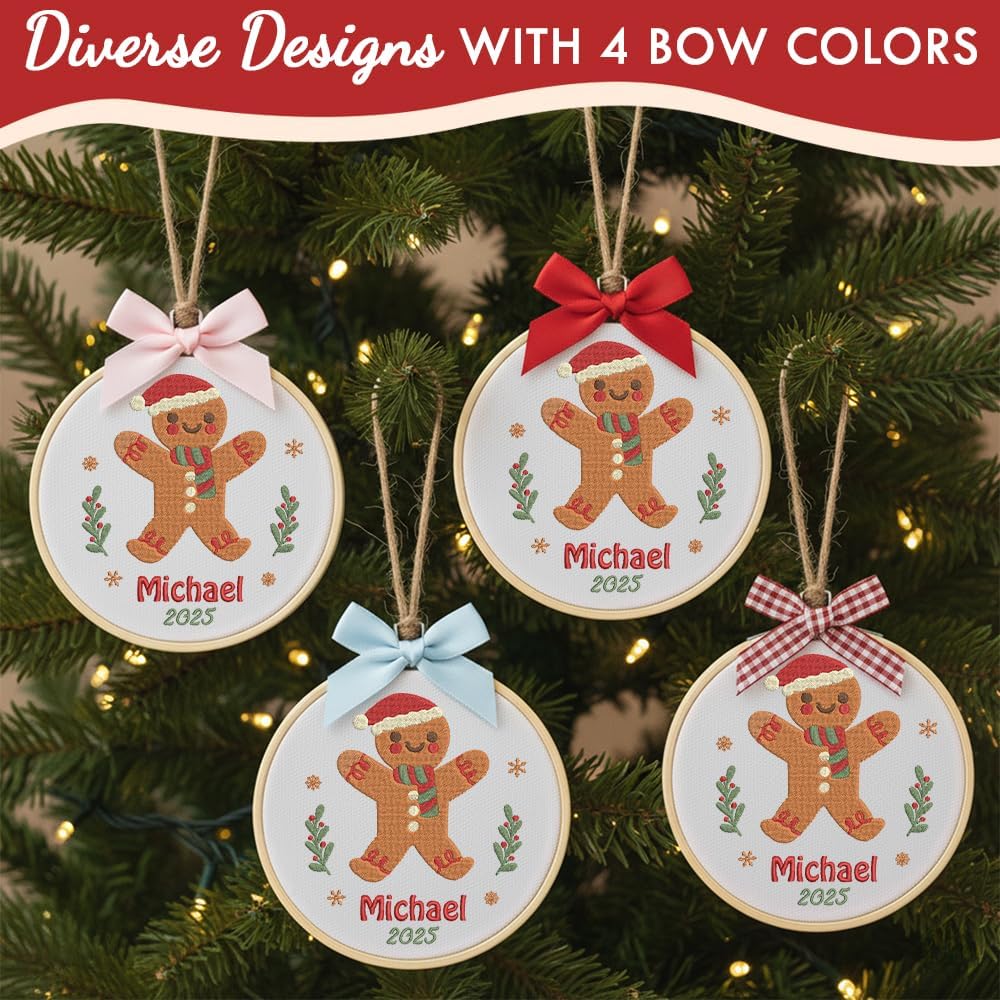 Personalized Baby's First Christmas Ornament — 8 — image 5