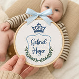 Personalized Embroidered Baby Name Hoop — 16 — image 5