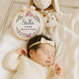 Personalized Embroidered Baby Name Hoop — 6 — image 5