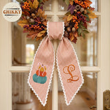 Autumn Personalized Wreath Sash — image 3