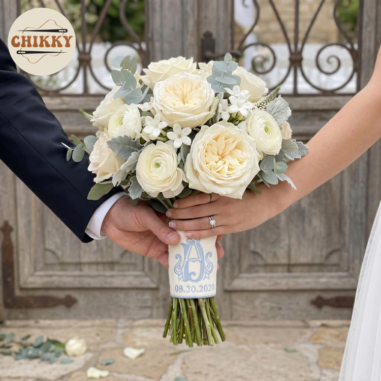 Personalized Embroidered Bouquet Sash — 3 — image 2