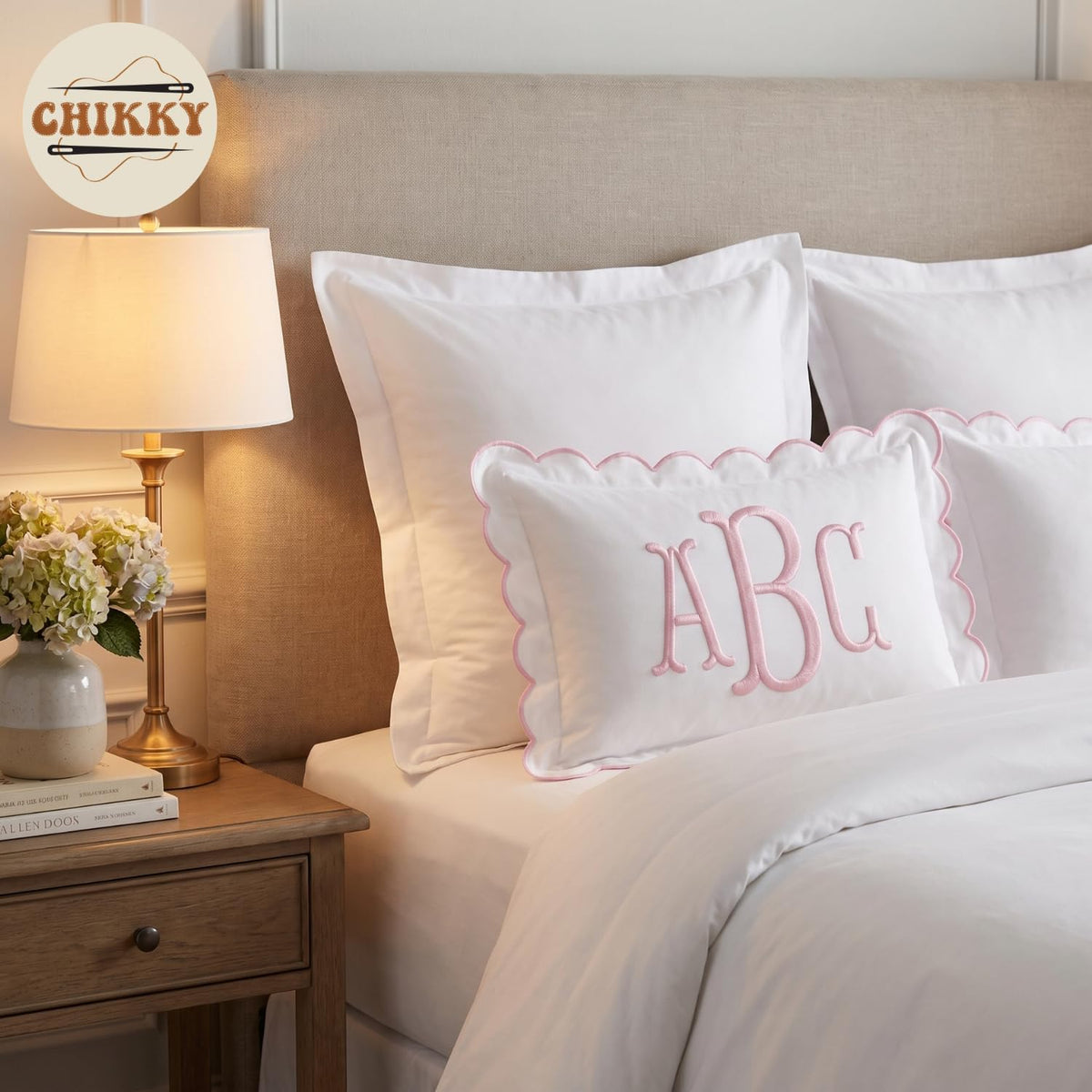 Personalized Embroidered Pillow Cover — 13 — image 4