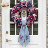 Patriotic Personalized Wreath Sash — 6 - USA Flag — image 5
