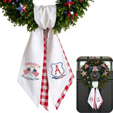Patriotic Personalized Wreath Sash — 2