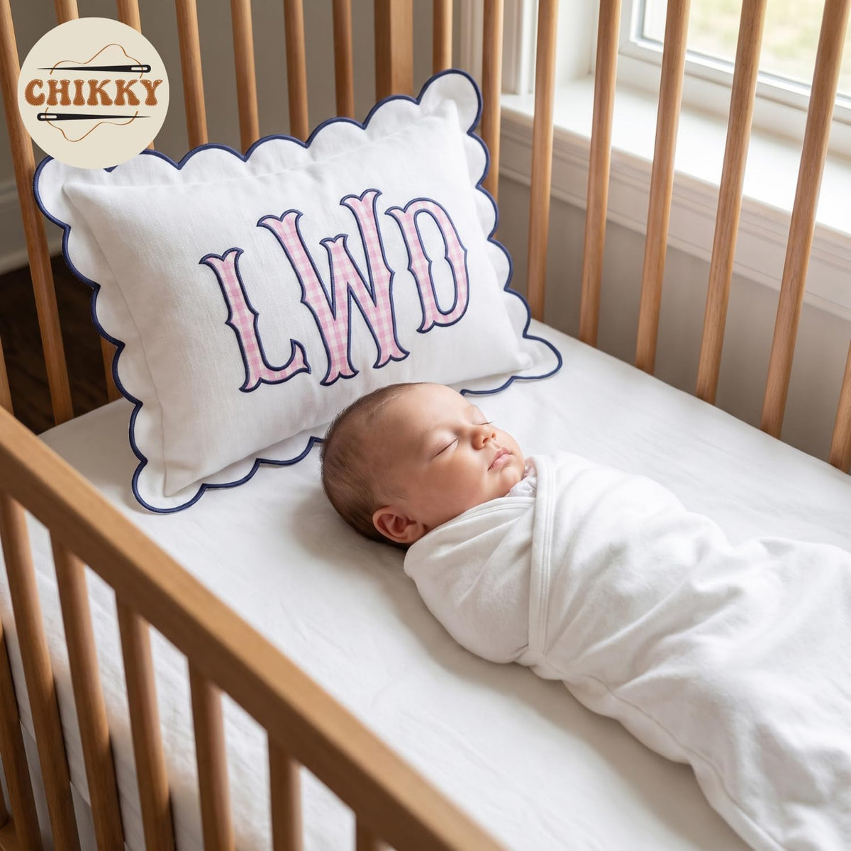 Personalized Embroidered Pillow Cover — 15 — image 3