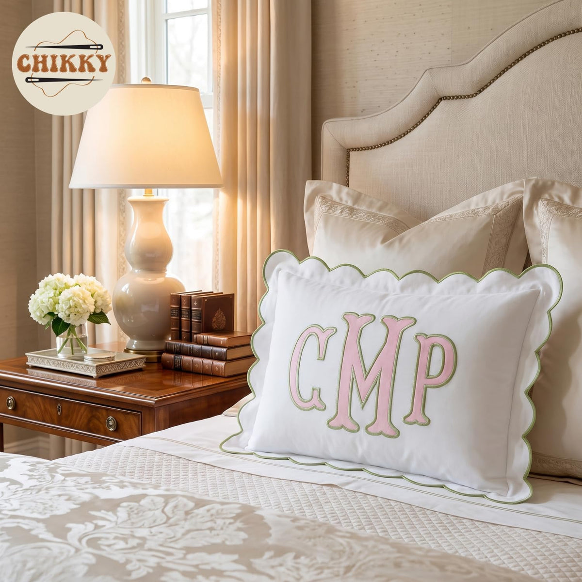 Personalized Embroidered Pillow Cover — image 5