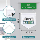 Personalized Embroidered Teacher Banner — 5 — image 6