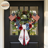 Patriotic Personalized Wreath Sash — 2 — image 2