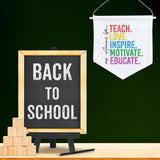 Personalized Embroidered Teacher Banner — 9 — image 3