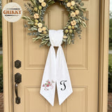 Christmas Personalized Wreath Sash — image 2