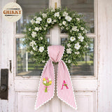Monogram Personalized Wreath Sash — 4 - Tulip Bouquet — image 4