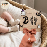 Personalized Wooden Birth Announcement Sign — image 2