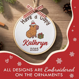Personalized Baby's First Christmas Ornament — 10 — image 4