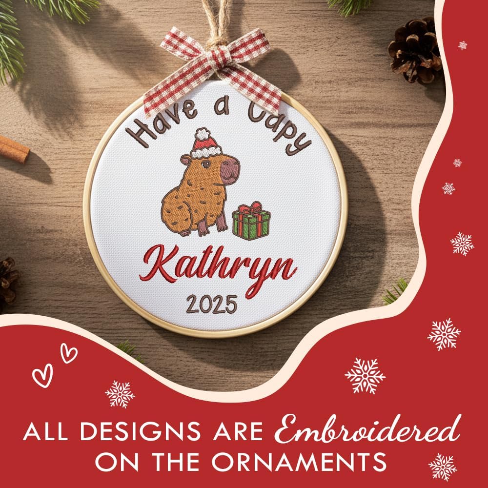 Personalized Baby's First Christmas Ornament — 10 — image 4