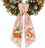 Halloween Personalized Wreath Sash