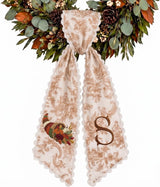 Autumn Personalized Wreath Sash