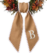 Autumn Personalized Wreath Sash