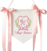 Personalized Embroidered Baby Name Banner — 14
