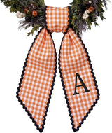 Halloween Personalized Wreath Sash