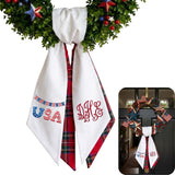 Patriotic Personalized Wreath Sash — 12