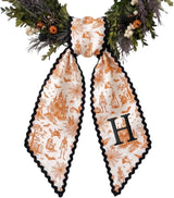 Halloween Personalized Wreath Sash