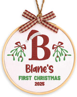 Personalized Baby's First Christmas Ornament — 7