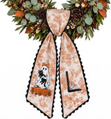 Halloween Personalized Wreath Sash