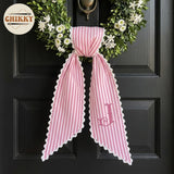 Monogram Personalized Wreath Sash — 6 - Custom Monogram — image 6