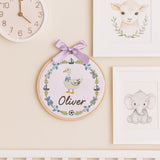 Personalized Embroidered Baby Name Hoop — 9 — image 7