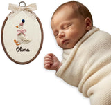 Personalized Embroidered Baby Name Hoop — 3