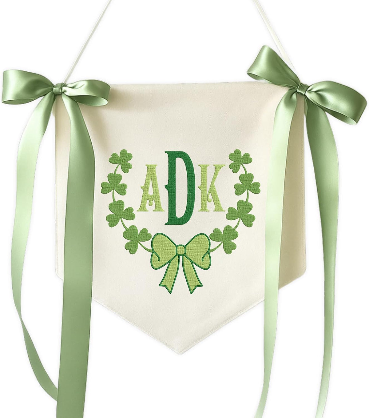 Personalized Embroidered Baby Name Banner — 2